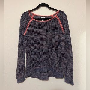 AMERICAN EAGLE PURPLE/BLUE KNIT SWEATER